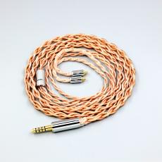 Graphene 7N OCC Shielding Coaxial Mixed Earphone Cable For Acoustune HS 1695Ti 1655CU 1695Ti 1670SS 4 core 1.8mm