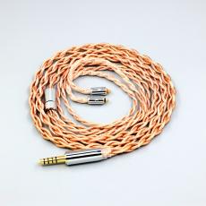 Graphene 7N OCC Shielding Coaxial Mixed Earphone Cable For UE Live UE6 Pro Lighting SUPERBAX IPX 4 core 1.8mm
