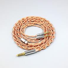 Graphene 7N OCC Shielding Coaxial Mixed Earphone Cable For Hifiman Sundara Ananda HE1000se HE6se DEVA he400se Arya He-35