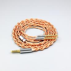 Graphene 7N OCC Shielding Coaxial Mixed Earphone Cable For Meze 99 Classics NEO NOIR Headset Headphone