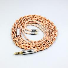 Graphene 7N OCC Shielding Coaxial Mixed Earphone Cable For 0.78mm BA Westone W4r UM3X UM3RC JH13 High Step 4 core 1.8mm
