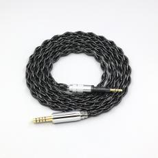 99% Pure Silver Palladium Graphene Floating Gold Cable For Sennheiser HD6 HD7 HD8 MIX DJ HD595 4 core