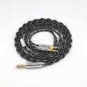 99% Pure Silver Palladium Graphene Floating Gold Cable For Sennheiser HD700 Headphone 2.5mm pin 4 core Braided