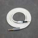 8 Core 99% 7n Pure Silver Palladium Earphone Cable For Sennheiser HD6 HD7 HD8 MIX DJ HD595 4 core