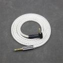 8 Core 99% 7n Pure Silver Palladium Earphone Headphone Cable For Fostex T50RP Mk3 T40RP Mk2 T20RP Mk2 Dekoni Audio