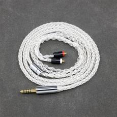8 Core 99% 7n Pure Silver Palladium Earphone Cable For Sony XBA-H2 XBA-H3 xba-A3 xba-A2