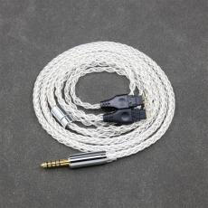 8 Core 99% 7n Pure Silver Palladium Earphone Cable For Sennheiser HD580 HD600 HD650 HDxxx HD660S2 HD58x HD6xx