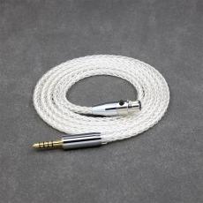 8 Core 99% 7n Pure Silver Palladium Earphone Cable For AKG K371BT Beyerdynamic DT177x GO Pioneer HDJ-X10 Sennheiser HD49