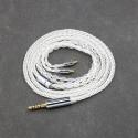 99% Pure Silver 8 Core Earphone Cable For Audio Technica ATH-CKR100 ATH-CKR90 CKS1100 CKR100IS CKS1100IS