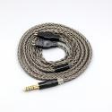 16 Core Grey Earphone Cable For Sennheiser HD580 HD600 HD650 HDxxx HD660S2 HD58x HD6xx Headphone