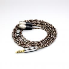 TypeX 25AWG Litz Shielding 7n OCC Earphone Cable For Mr Speakers Alpha Dog Ether C Flow Mad Dog AEON Headphone