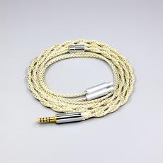 TypeS 23AWG Litz Shielding  Silver OCC Earphone Cable For Sennheiser HD800 HD800s HD820s HD820 Dharma D1000 Headphone