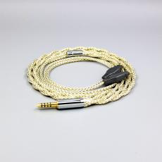 TypeS 23AWG Litz Shielding Silver OCC Earphone Cable For Sennheiser HD580 HD600 HD650 HDxxx HD660S HD58x HD6xx Headphone