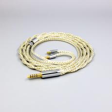 TypeS 23AWG Litz Shielding Silver OCC Earphone Cable For Sennheiser IE100 IE400 IE500 Pro