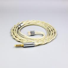 TypeS 23AWG Litz Shielding Silver OCC Earphone Cable For UE11 UE18 pro QDC Gemini Gemini-S Anole V3-C V3-S V6-C 0.78mm 2