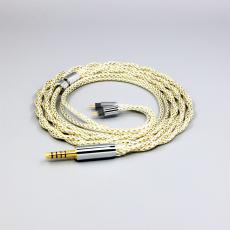 TypeS 23AWG Litz Shielding Silver OCC Earphone Cable For TANCHJIM ORIGIN Oxygen 4U OLA lengthened extended 0.78mm pin