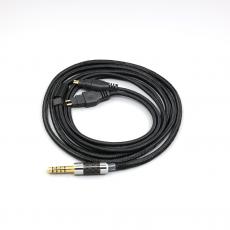 Super Soft Headphone Nylon OFC Cable For Sennheiser HD580 HD600 HD650 HDxxx HD660S HD58x HD6xx Earphone 