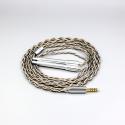 99% Pure Silver + Graphene Silver Plated Shield Earphone Cable For T+A (Theory + Application) Solitaire P Headphone