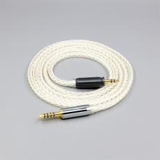 8 Core 99% 7n Pure Silver Palladium Earphone Cable For Focal HADENYS Open-back Headphone