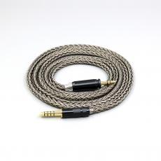 16 Core Grey Silver plated Earphone Cable For Focal HADENYS Open-back Headphone