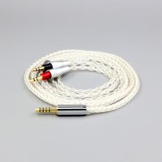 8 Core 99% 7n Pure Silver Palladium Earphone Cable For TAGO STUDIO TAKASAKI T3-01 Headphone