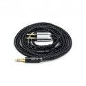 16 Core Black Braided Earphone Cable For Final Audio SONOROUS IV VI VIII X D8000 Design Pando Hope vi 1:1