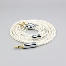 8 Core 99% 7n Pure Silver Palladium Earphone Cable For Crosszone CZ-8a CZ-1 CZ-10 Headphone