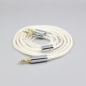 8 Core 99% 7n Pure Silver Palladium Earphone Cable For Crosszone CZ-8a CZ-1 CZ-10 Headphone