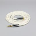 8 Core 99% 7n Pure Silver Palladium Earphone Headphone Cable For 4.4mm Male To 4.4mm Female
