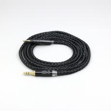16 Core Black Braided Earphone Cable For Audio Technica ATH-M50x ATH-M40x ATH-M70x ATH-M60x