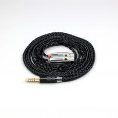 16 Core Black Braided Earphone Cable For Audeze LCD-3 LCD-2 LCD-X LCD-XC LCD-4z LCD-MX4 LCD-GX lcd Headphone