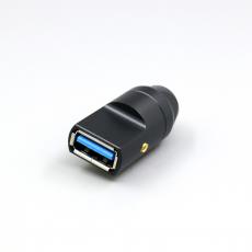 Metal Housing DIY Part Handmade USB 2.0 A Port Gold Plated Solder Adapter Plug With Shell Housing