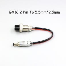 12V DC GX16 5.5mm 4.0mm 2.5mm To 2.1mm 1.35mm 1.7mm Plug Power Cable Male To Male Cord for Keces Linear Extension DC Wir