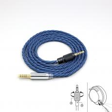 99% Pure Silver OCC Graphene Alloy Full Sleeved Earphone Cable For Sony MDR-M1 MDR-MV1 MDR-M1ST Headphone ali7
