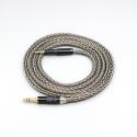 16 Core Grey Silver plated Earphone Cable For Audio Technica ATH-M50x ATH-M40x ATH-M70x ATH-M60x