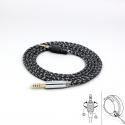 OCC Mixed OFC Twisting Nylon Earphone Cable For Sony MDR-M1 MDR-MV1 MDR-M1ST Headphones
