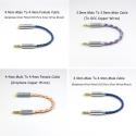 4.4mm Male To 4.4mm Female 3.5mm 4.4mm Male To Male Extension Audio Cable For IFI Zen DAC AMP DAP Player