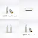 Headphone Converter Dual 3.5mm 2.5mm MMCX 0.78mm Female Adapter for SENNHEISER HD800 HD800S HD820 Dharma D1000