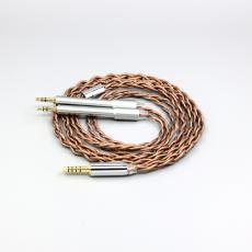 99% 24k Gold 7n Pure Silver Graphene Shield Earphone Cable For T+A (Theory + Application) Solitaire P-se Headphone