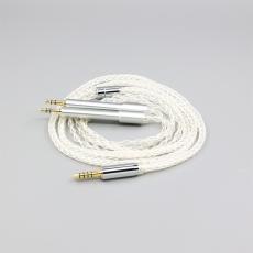 8 Core 99% 7n Pure Silver Palladium Earphone Cable For T+A (Theory + Application) Solitaire P-se Headphone