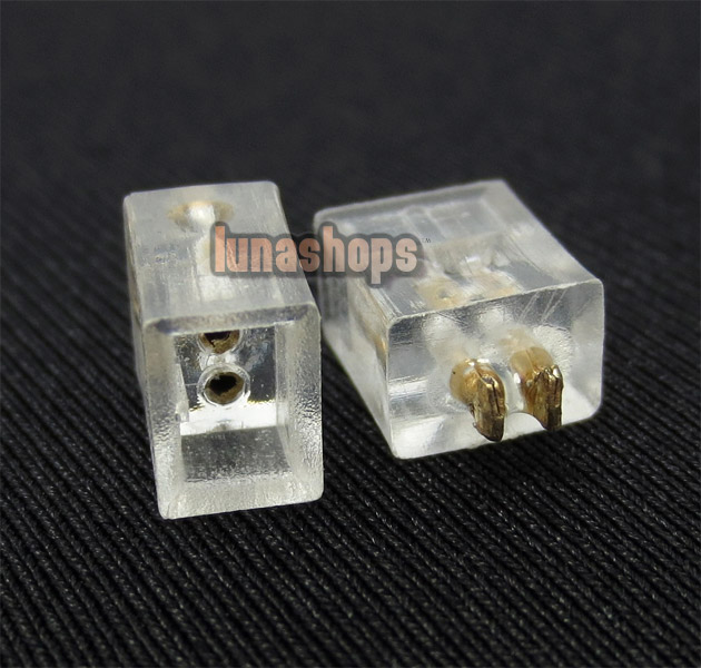 Female Port Socket 0.78mm Earphone Pins Plug For DIY UE 11 18 Westone w4r UM3X Cable