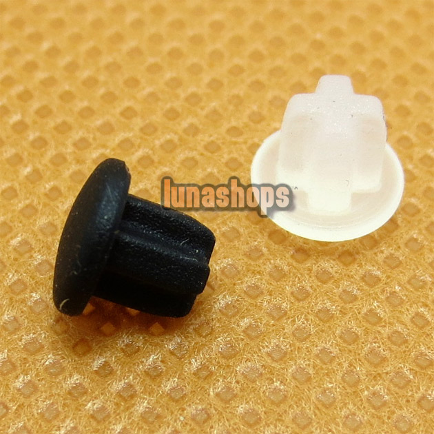 2pcs Silica Gel Dustproof dustfree dust prevention Plug Adapter For 3.5mm B Female port
