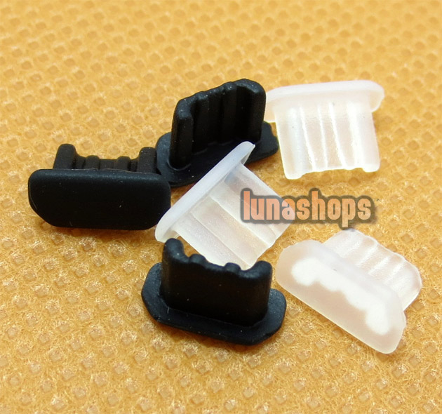 2pcs Silica Gel Dustproof dustfree dust prevention Plug Adapter For Micro USB Female port