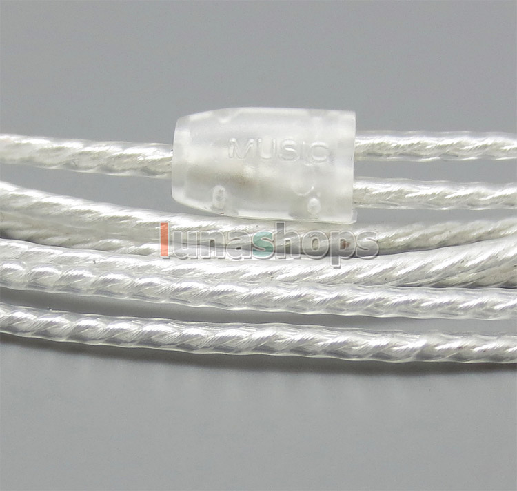 6N OCC Silver Plated Cord Headaphone Cable For Shure shure srh1440 srh1840 SRH1540 