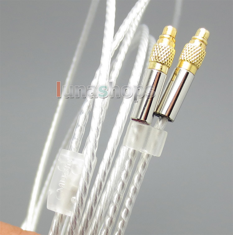 6N OCC Silver Plated Cord Headaphone Cable For Shure shure srh1440 srh1840 SRH1540 
