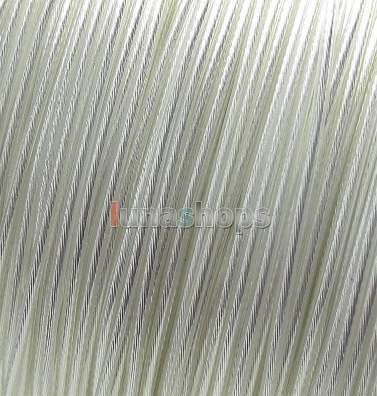 100m 27AWG Acrolink Pure Silver + Pure Gold Signal Wire Cable 19/0.08mm2 Dia:0.72mm For DIY 