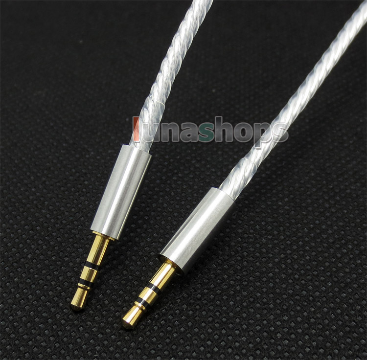 1.5m Silver Plated OCC Upgrade Talkback Cable for Turtle Beach X11 DX11 PX21 X12 PX3 DPX21 XL1 headphone