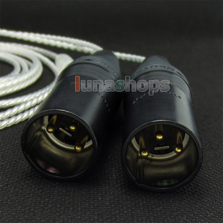 Male 3 Pins XLR Headphone Cable For philips Fidelio X1 UE6000 UE9000 Sony MDR-1R