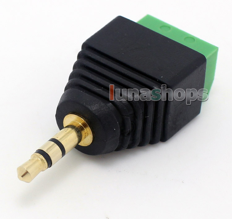 Coaxial Power CAT5 To 3.5mm Balun Connector Adapter