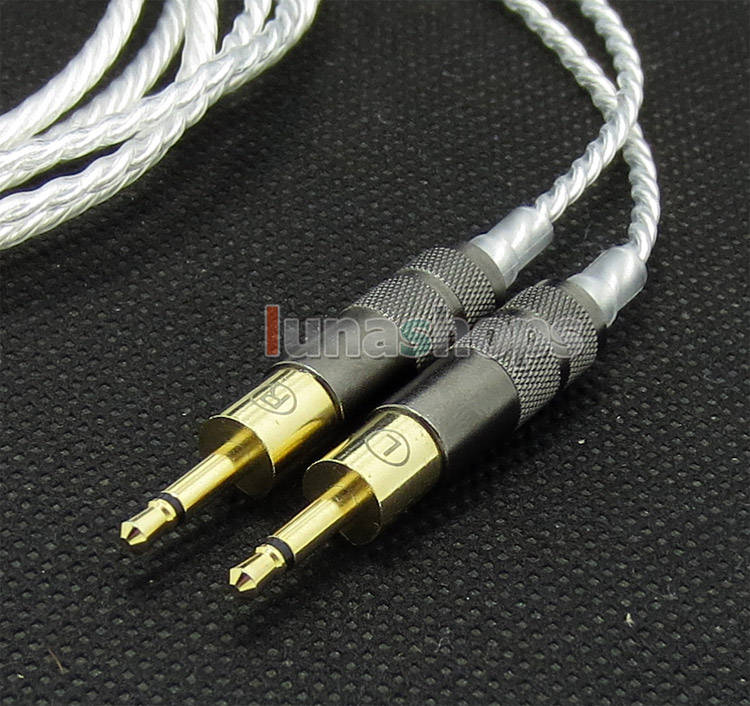 4pin XLR Male PCOCC + Silver Plated Cable for Sennheiser HD700 Headphone Headset